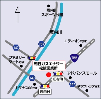 松阪営業所　地図