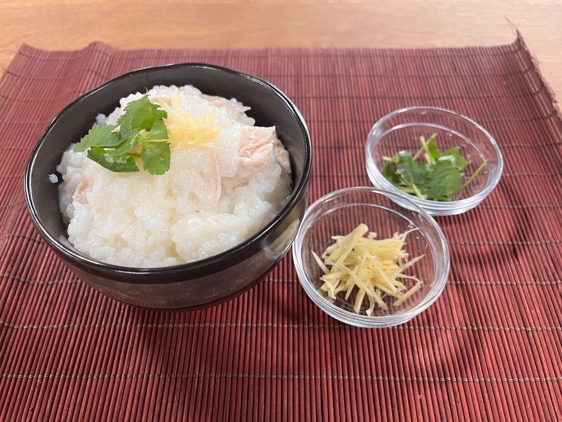鶏の中華粥