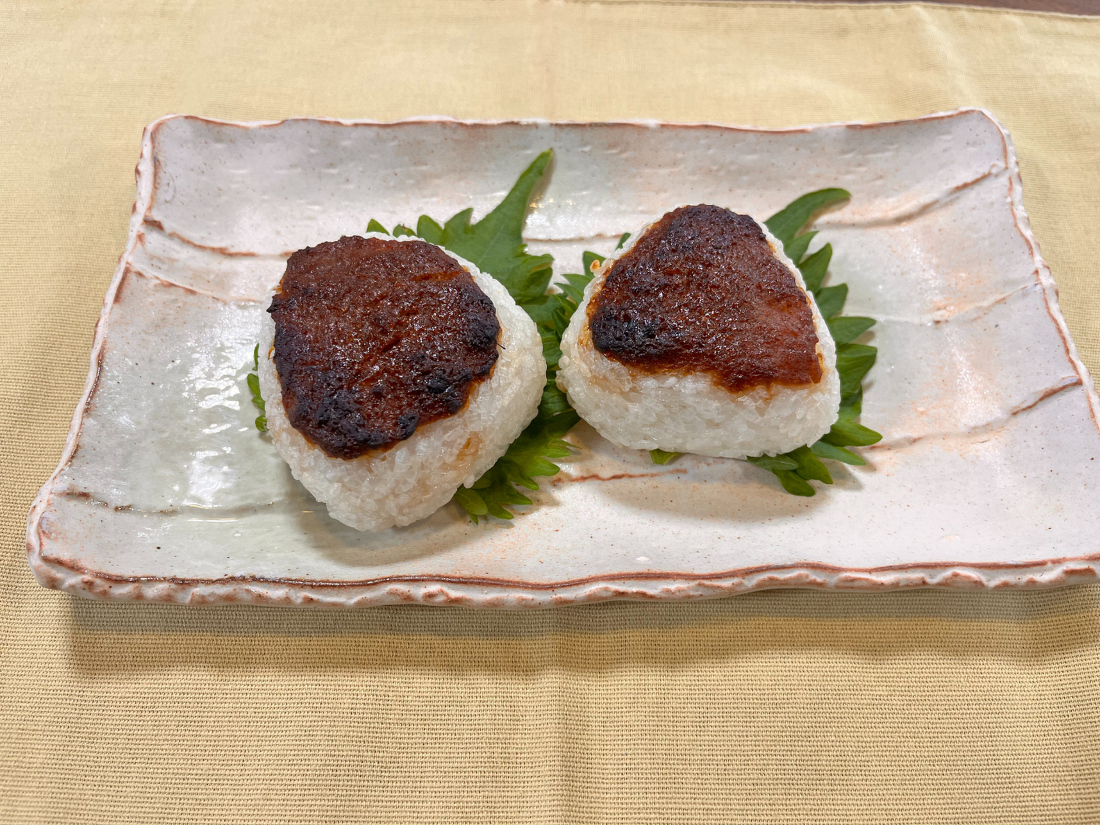 生姜味噌の焼きおにぎり